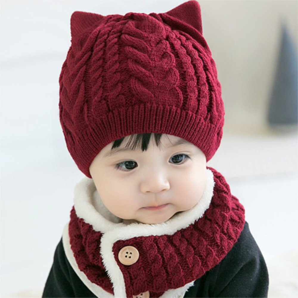 NWOT BABY SCARF & HAT SET